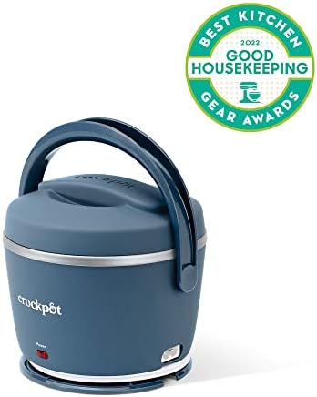 Electric Lunch Box Food Warmer 20oz – Faded Blue - Curated Catalog K3