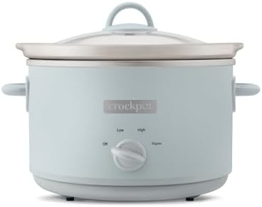 4.5 Quart Manual Slow Cooker – Macaroon Blue - Curated Catalog R4
