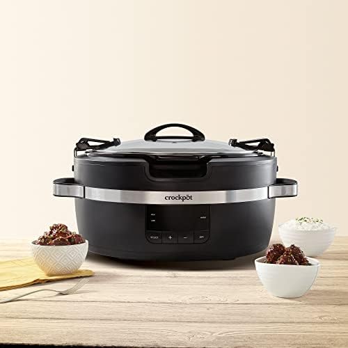 Thermoshield 6 Quart Slow Cooker with Carry Handles - Curated Catalog A4