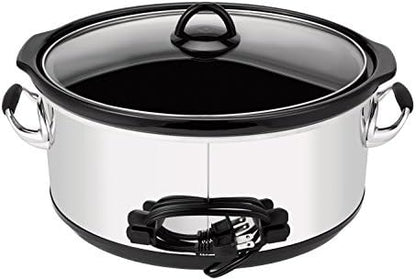 7 Quart Programmable Slow Cooker – Polished Platinum - Curated Catalog O4