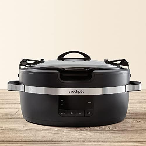 Thermoshield 6 Quart Slow Cooker with Carry Handles - Curated Catalog A4