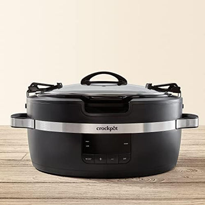 Thermoshield 6 Quart Slow Cooker with Carry Handles - Curated Catalog A4
