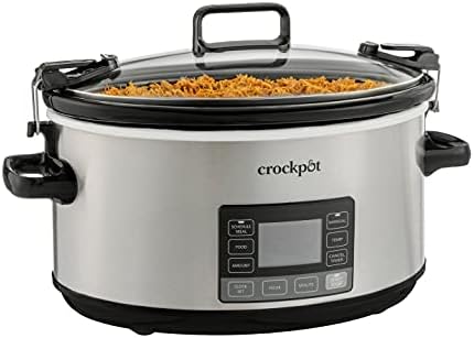 7 Quart Portable Programmable Slow Cooker with Timer - Curated Catalog H9
