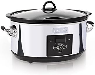 7 Quart Programmable Slow Cooker – Polished Platinum - Curated Catalog O4