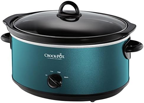 7 Quart Manual Slow Cooker – Turquoise - Curated Catalog F8