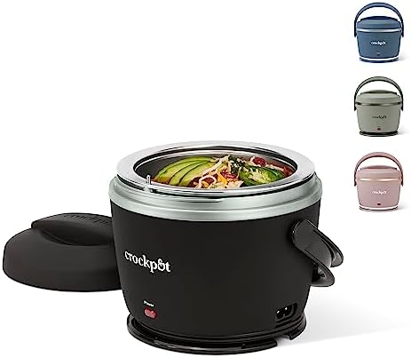 Electric Lunch Box Food Warmer 20oz – Black - Curated Catalog W9