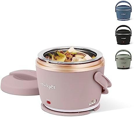Electric Lunch Box Food Warmer 20oz – Blush Pink - Curated Catalog J1