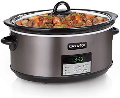 8 Quart Programmable Slow Cooker with Auto Warm - Curated Catalog F0