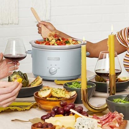 4.5 Quart Manual Slow Cooker – Macaroon Blue - Curated Catalog R4
