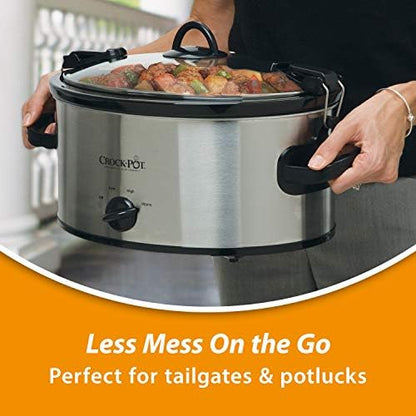 Cook & Carry 6 Quart Portable Slow Cooker - Curated Catalog S6