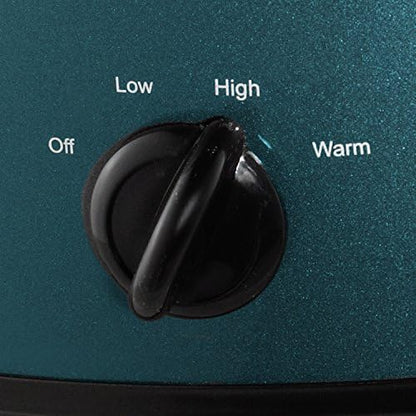 7 Quart Manual Slow Cooker – Turquoise - Curated Catalog M5