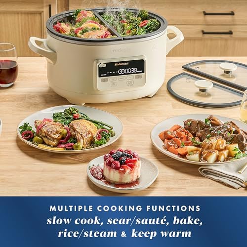 MultiMeal Multicooker with Programmable Slow Cooker - Curated Catalog B6