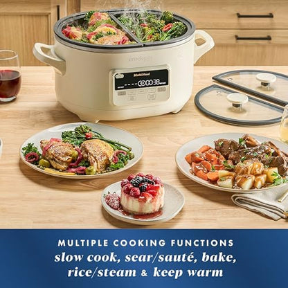 MultiMeal Multicooker with Programmable Slow Cooker - Curated Catalog B6