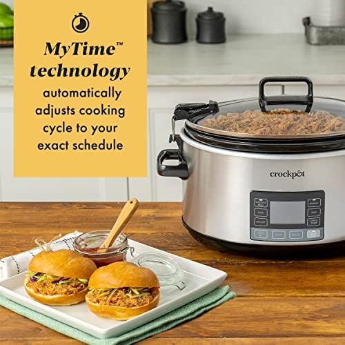 7 Quart Portable Programmable Slow Cooker with Timer - Curated Catalog H9
