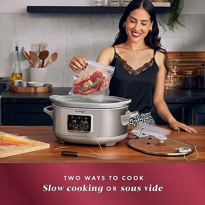 7 Quart Programmable Cook & Carry Slow Cooker - Curated Catalog V8