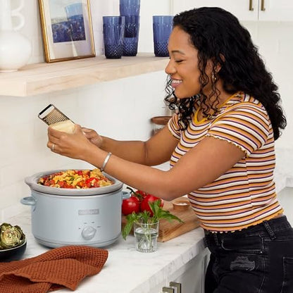 4.5 Quart Manual Slow Cooker – Macaroon Blue - Curated Catalog R4