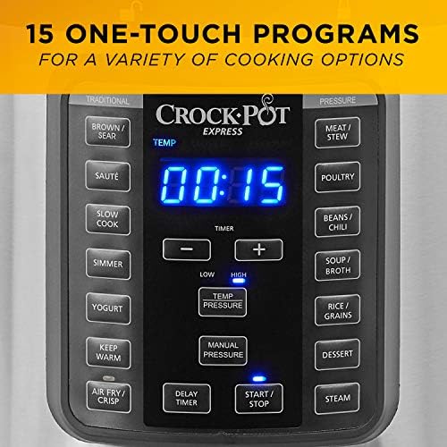 Express Crisp 8 Quart 10-in-1 Pressure Cooker - Curated Catalog N9