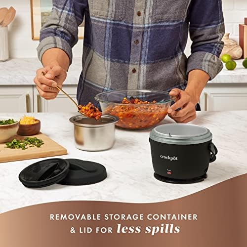 Electric Lunch Box Food Warmer 20oz – Black - Curated Catalog W9