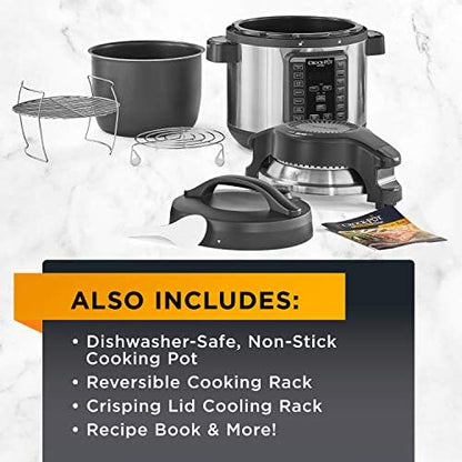 Express Crisp 8 Quart 10-in-1 Pressure Cooker - Curated Catalog N9