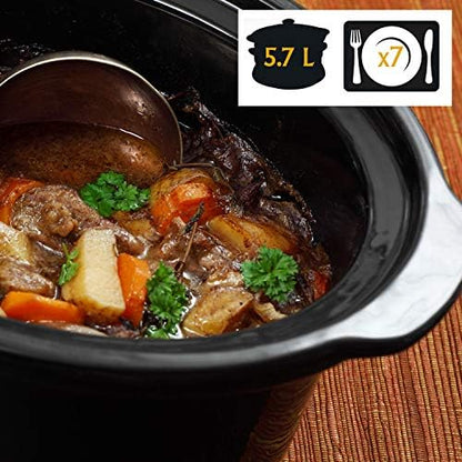 Cook & Carry 6 Quart Portable Slow Cooker - Curated Catalog S6