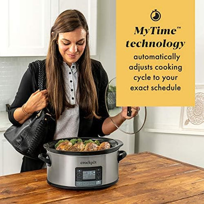 MyTime 6 Quart Programmable Slow Cooker - Curated Catalog U7