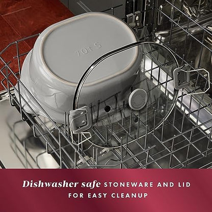 7 Quart Programmable Cook & Carry Slow Cooker - Curated Catalog V8