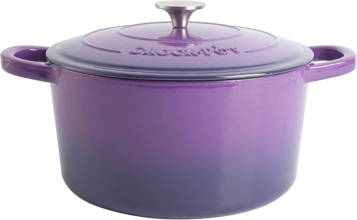 3 Quart Enameled Cast Iron Dutch Oven – Aqua - Curated Catalog D6