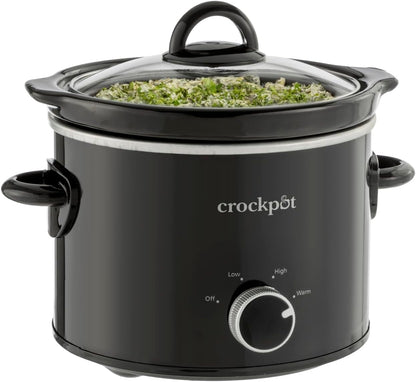 2 Quart Mini Slow Cooker – Classic Compact Cooker - Curated Catalog B9