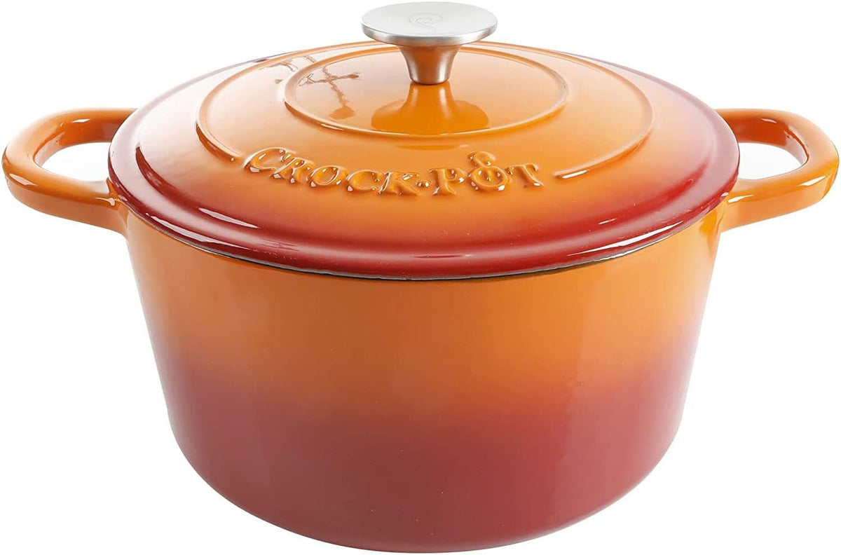3 Quart Enameled Cast Iron Dutch Oven – Aqua - Curated Catalog D6