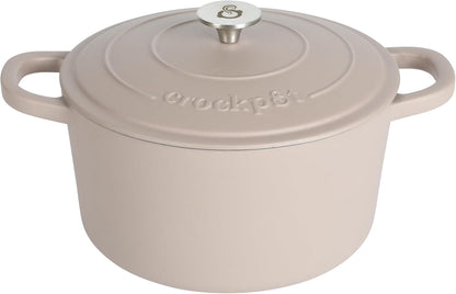 3 Quart Enameled Cast Iron Dutch Oven – Aqua - Curated Catalog G1