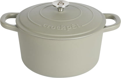 3 Quart Enameled Cast Iron Dutch Oven – Aqua - Curated Catalog D6