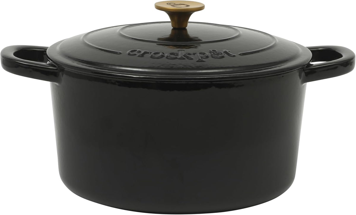 3 Quart Enameled Cast Iron Dutch Oven – Aqua - Curated Catalog D6