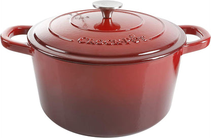 3 Quart Enameled Cast Iron Dutch Oven – Aqua - Curated Catalog D6