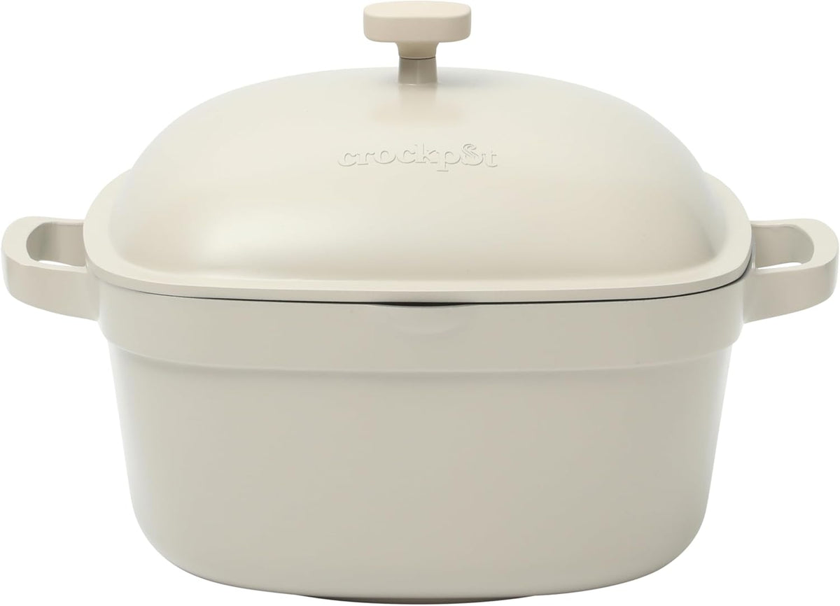 3 Quart Enameled Cast Iron Dutch Oven – Aqua - Curated Catalog G1