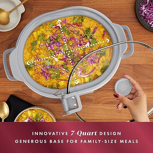 7 Quart Programmable Cook & Carry Slow Cooker - Curated Catalog V8