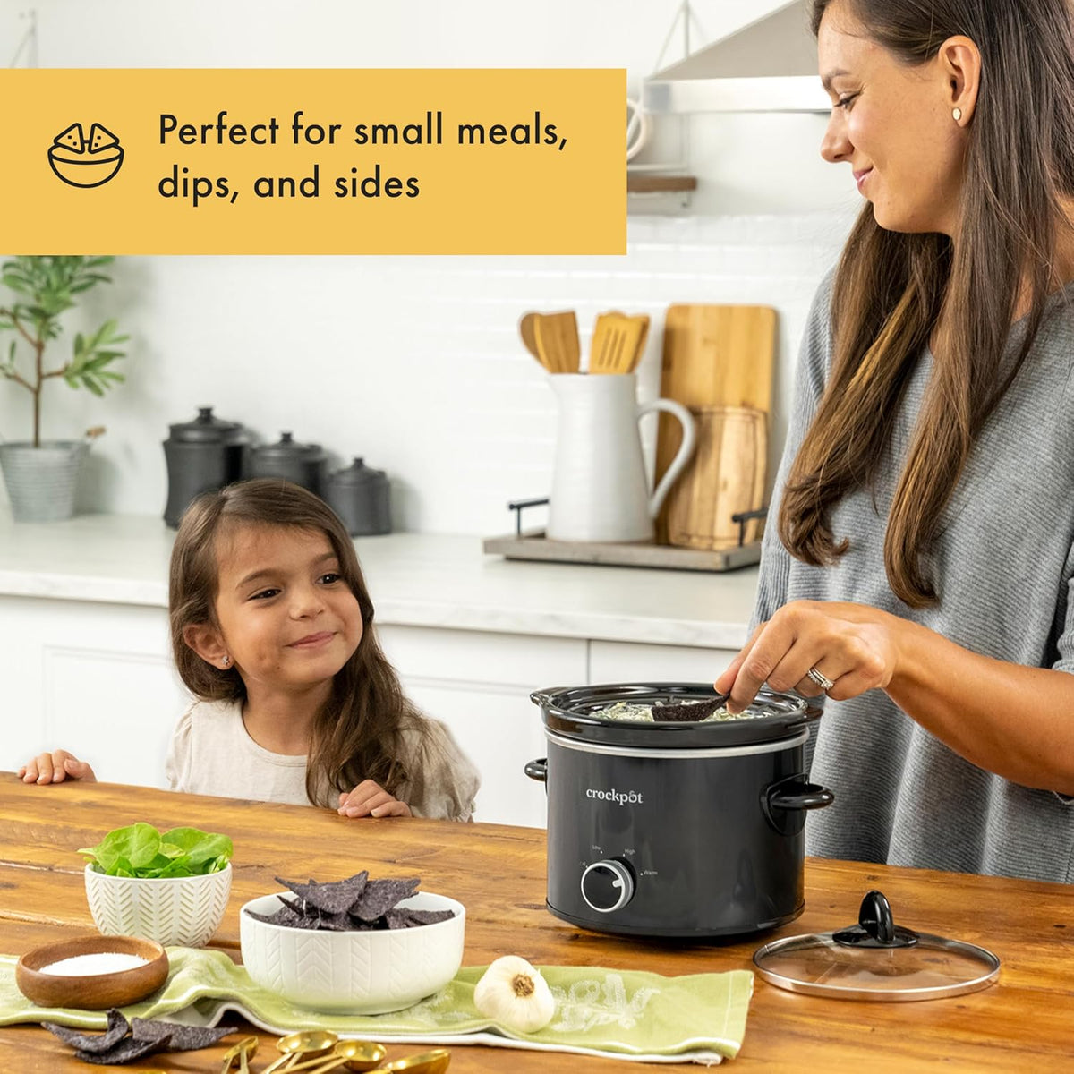 2 Quart Mini Slow Cooker – Classic Compact Cooker - Curated Catalog B9